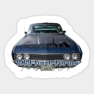 1969 Ford Torino Talladega 428 Coupe Sticker
